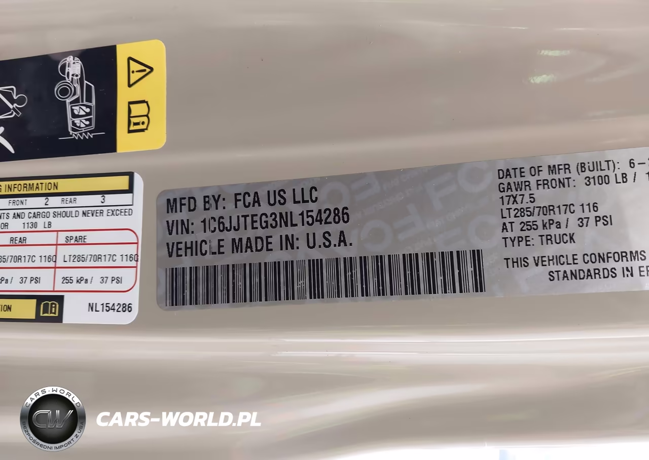 2022 Jeep Gladiator Mojave 4X4 VIN:1C6JJTEG3NL154286 - 9