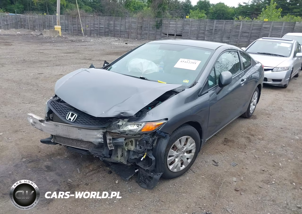 2012 Honda Civic Lx VIN:2HGFG3B51CH517485 - 2