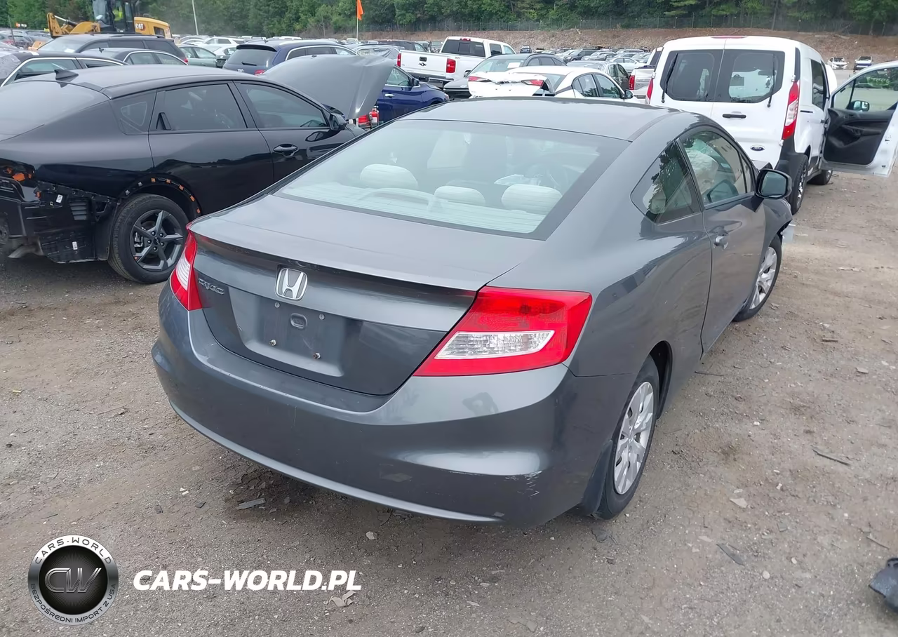 2012 Honda Civic Lx VIN:2HGFG3B51CH517485 - 4