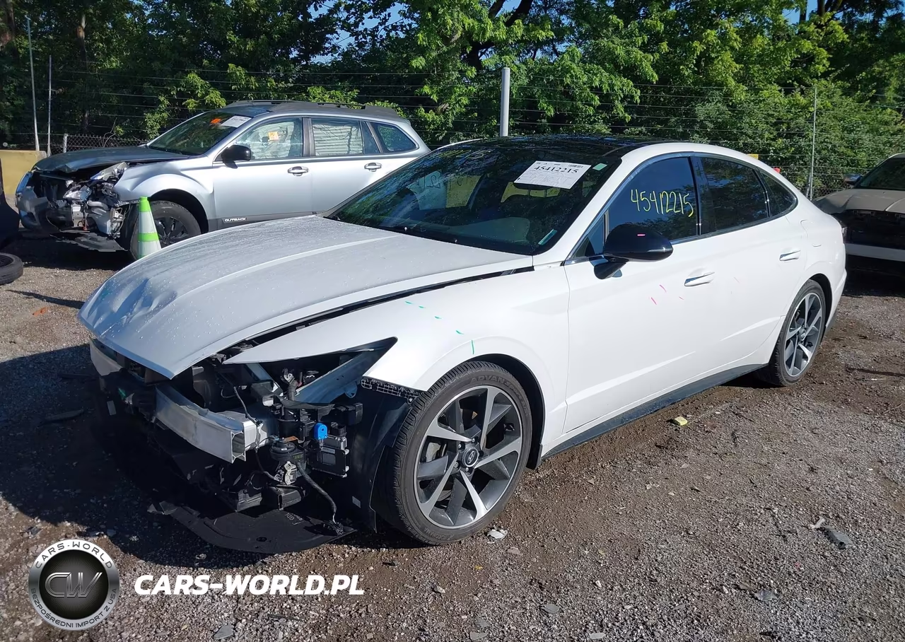 2021 Hyundai Sonata Sel Plus VIN:5NPEJ4J26MH124972 - 2