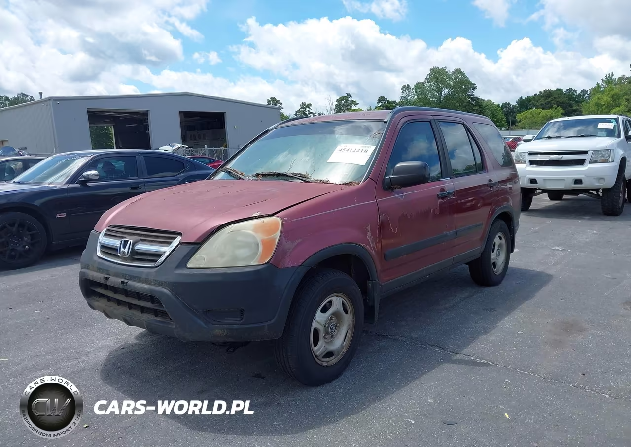 2003 Honda Cr-V Lx VIN:SHSRD68453U100437 - 2
