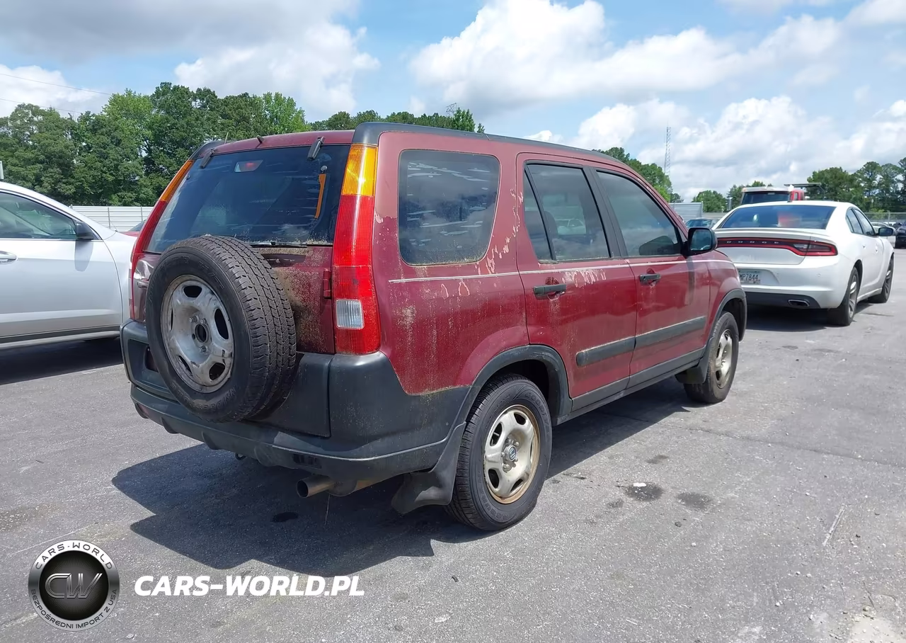 2003 Honda Cr-V Lx VIN:SHSRD68453U100437 - 4