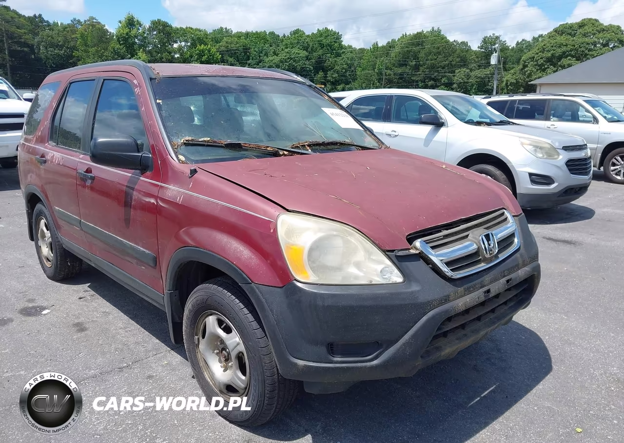 2003 Honda Cr-V Lx VIN:SHSRD68453U100437 - 6