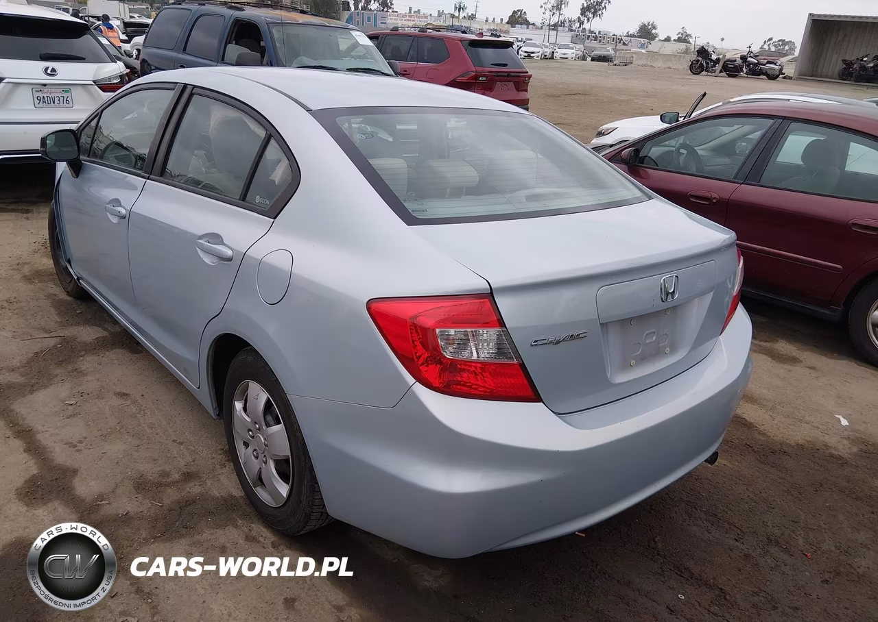 2012 Honda Civic Ex VIN:2HGFB2F85CH546047 - 3