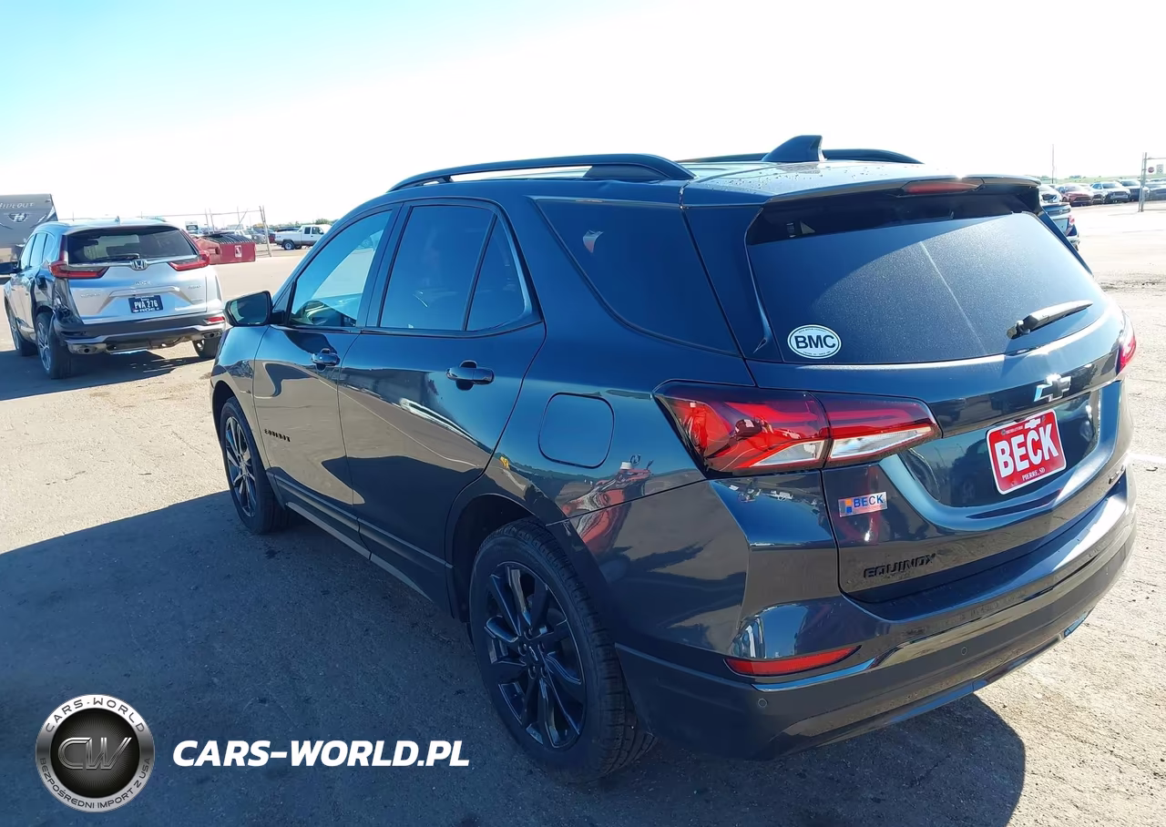 2022 Chevrolet Equinox Awd Rs VIN:3GNAXWEV4NS206128 - 3