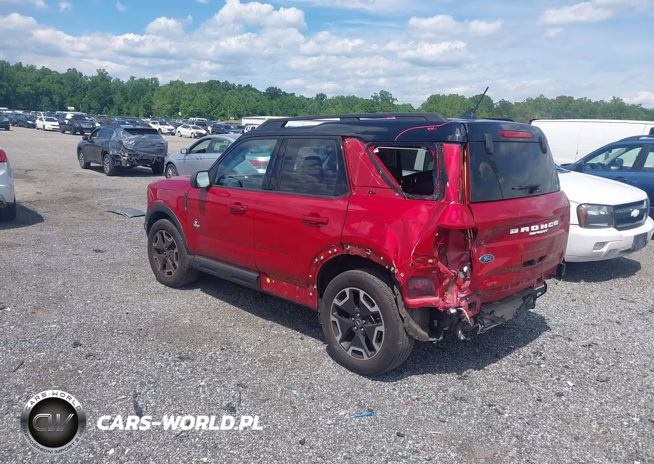 2021 Ford Bronco Sport Outer Banks VIN:3FMCR9C63MRA97283 - 3