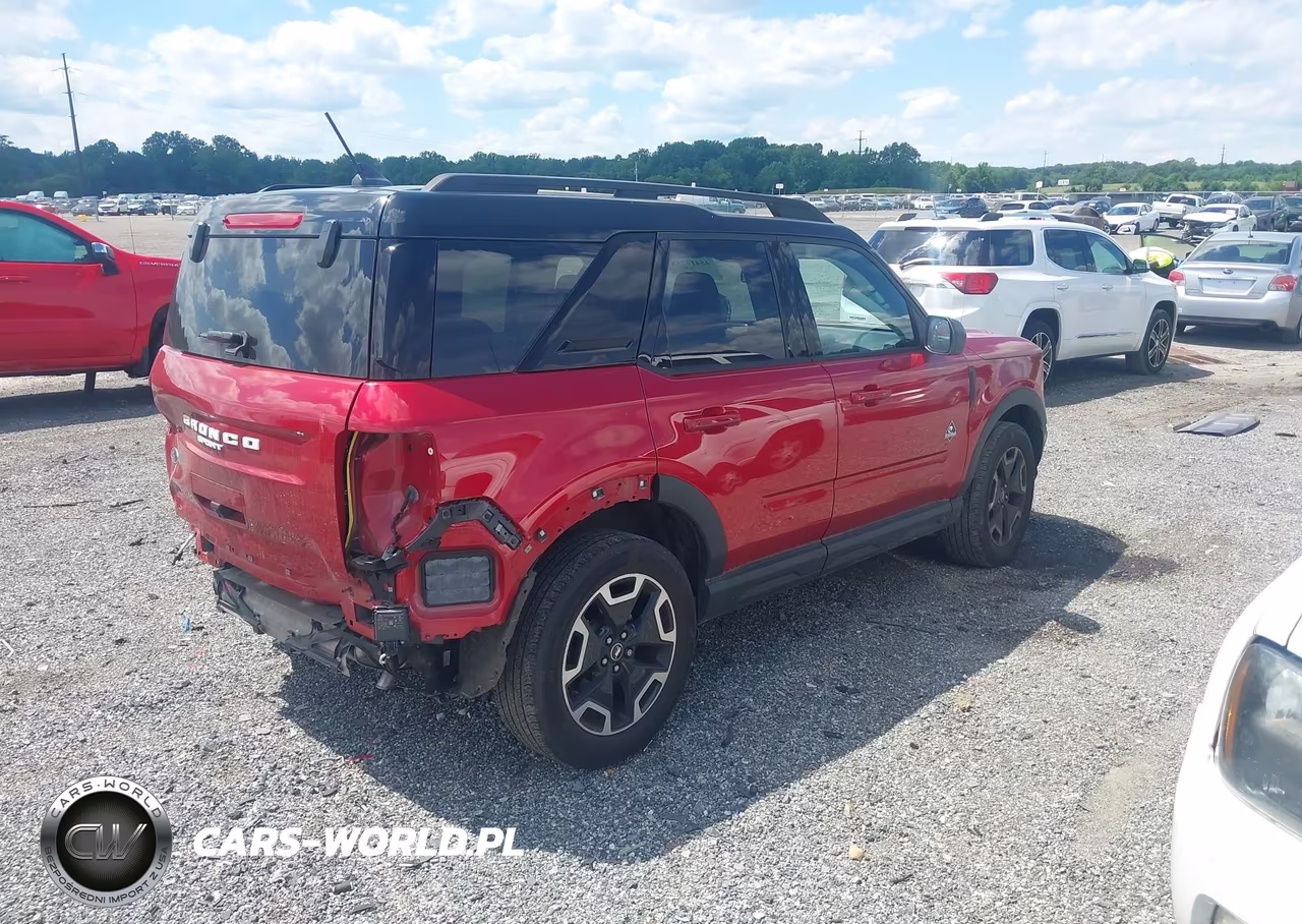 2021 Ford Bronco Sport Outer Banks VIN:3FMCR9C63MRA97283 - 4