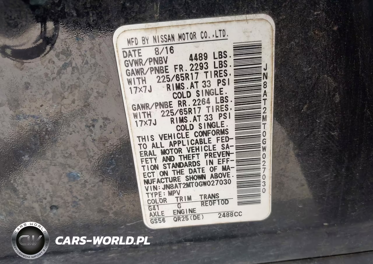 2016 Nissan Rogue S VIN:JN8AT2MT0GW027030 - 9