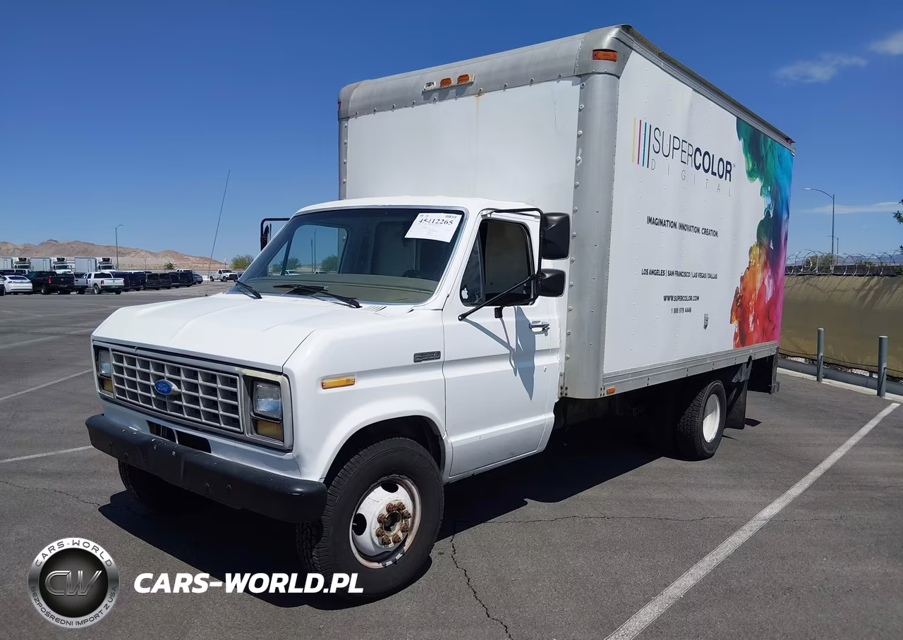1991 Ford Econoline E350 Cutaway Van VIN:1FDKE37M9MHA57305 - 2