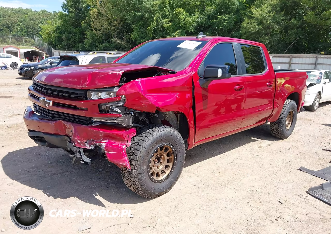 2020 Chevrolet Silverado 1500 4Wd Short Bed Rst VIN:1GCUYEED1LZ132493 - 2