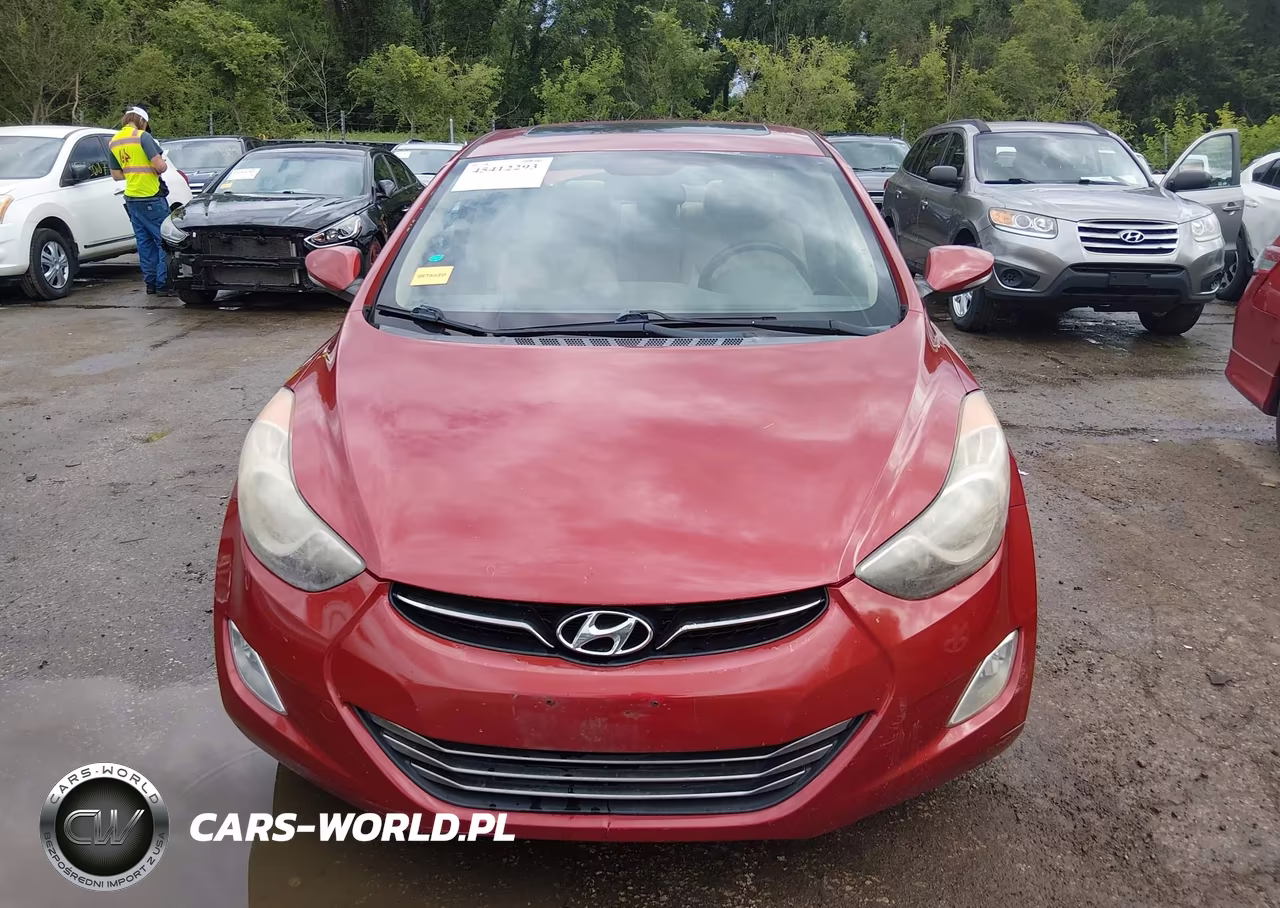 2013 Hyundai Elantra Limited VIN:KMHDH4AE5DU515257 - 12