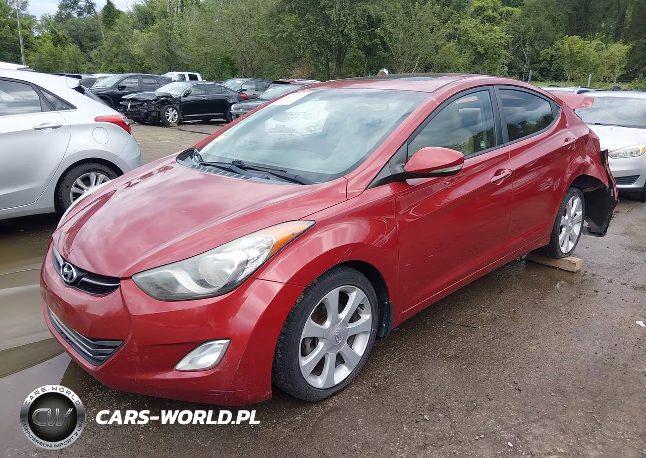 2013 Hyundai Elantra Limited VIN:KMHDH4AE5DU515257 - 2