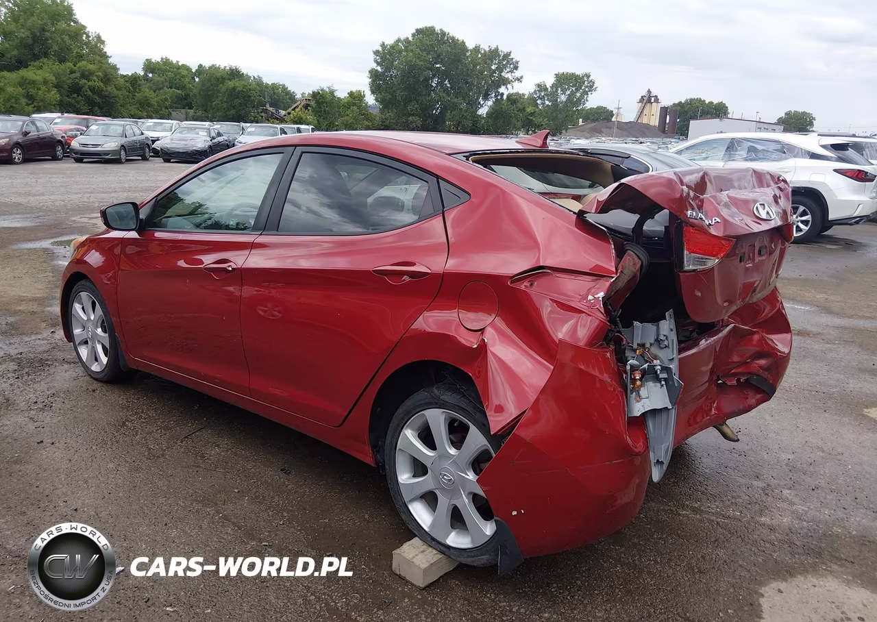 2013 Hyundai Elantra Limited VIN:KMHDH4AE5DU515257 - 3