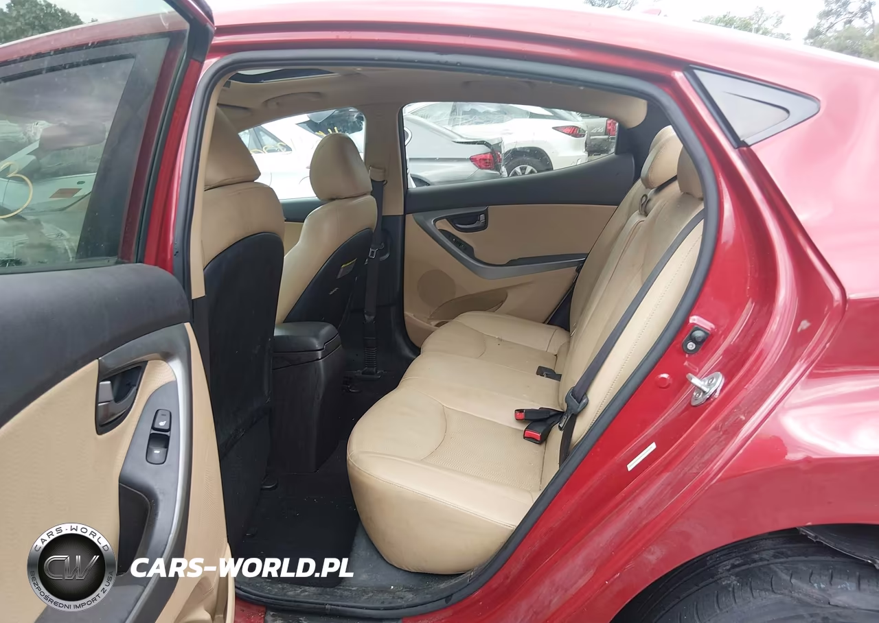 2013 Hyundai Elantra Limited VIN:KMHDH4AE5DU515257 - 8