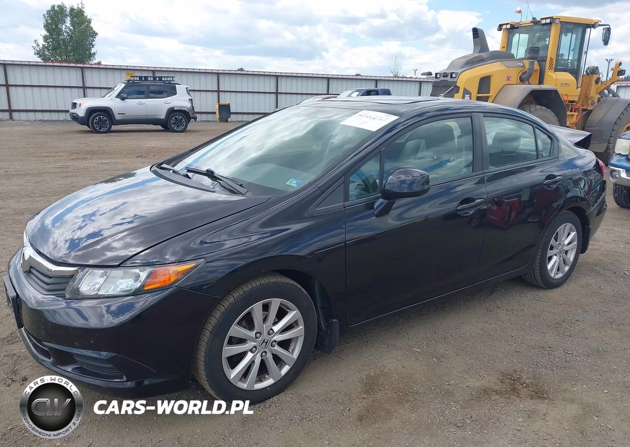 2012 Honda Civic Ex VIN:19XFB2F82CE092947 - 2