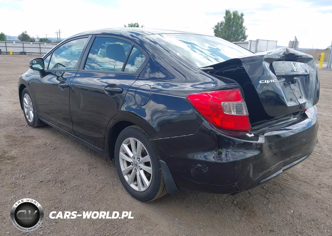 2012 Honda Civic Ex VIN:19XFB2F82CE092947 - 3