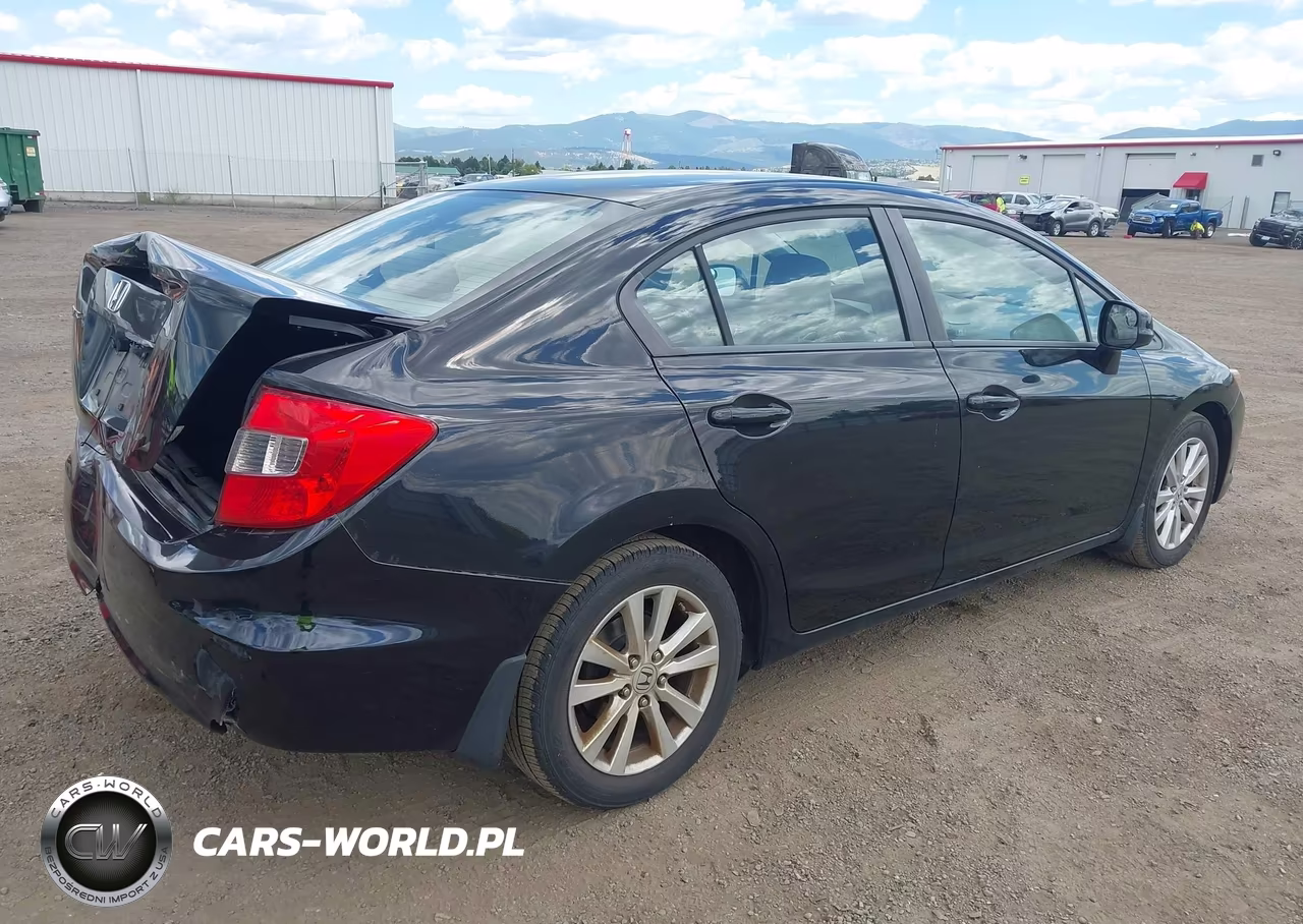 2012 Honda Civic Ex VIN:19XFB2F82CE092947 - 4