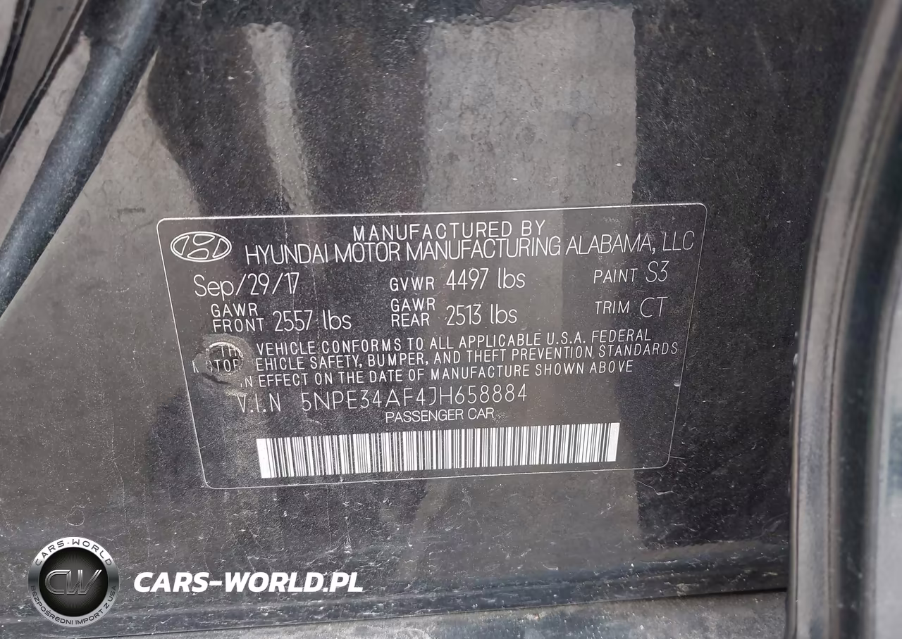 2018 Hyundai Sonata Limited VIN:5NPE34AF4JH658884 - 9