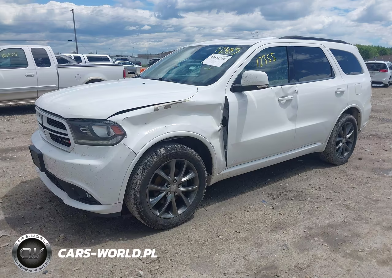 2017 Dodge Durango Gt Awd VIN:1C4RDJDG3HC785553 - 2