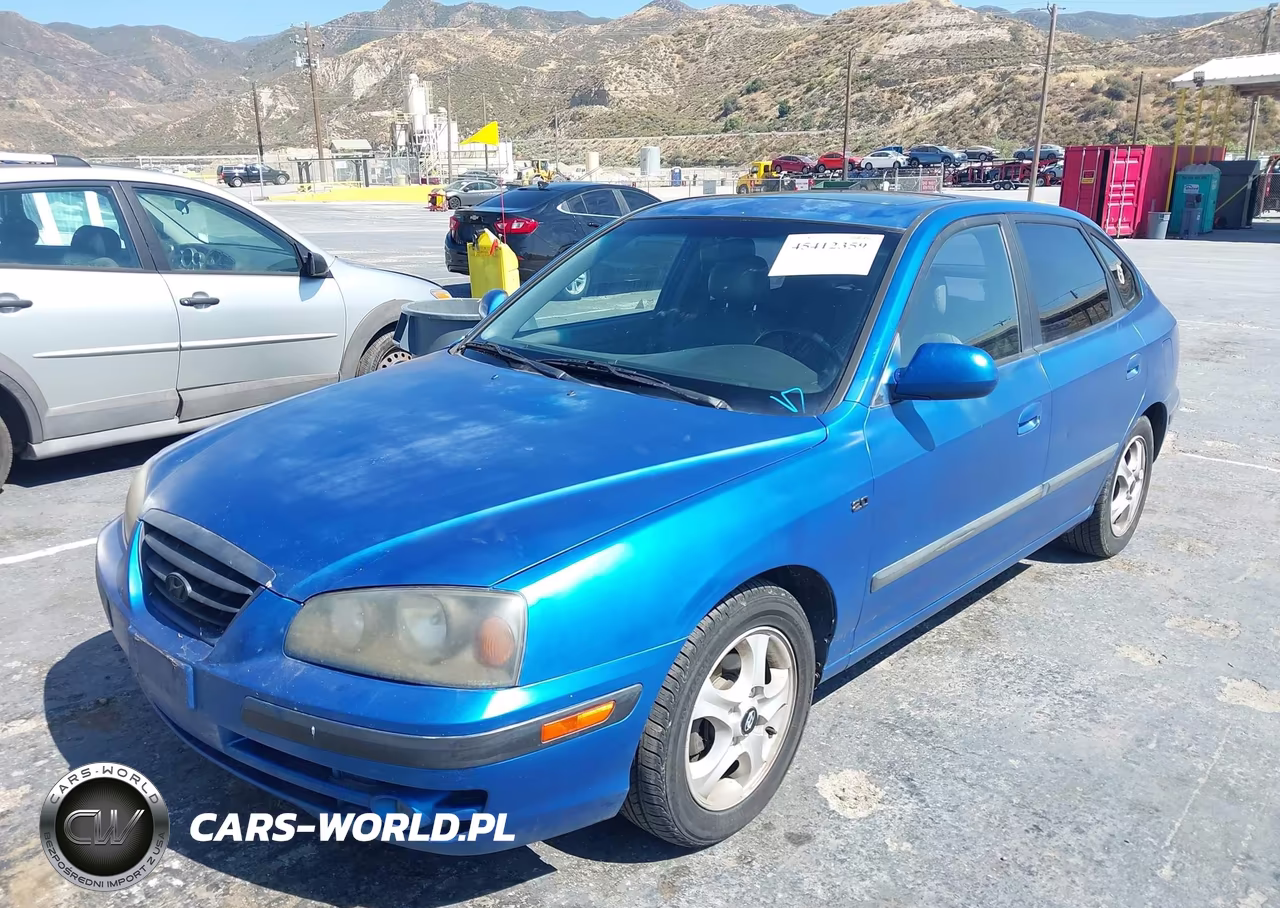 2004 Hyundai Elantra Gt VIN:KMHDN56D84U126935 - 2