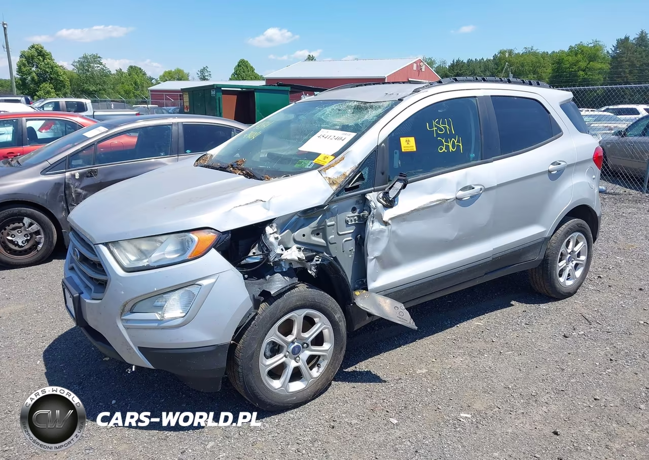 2019 Ford Ecosport Se VIN:MAJ6S3GL3KC287718 - 2