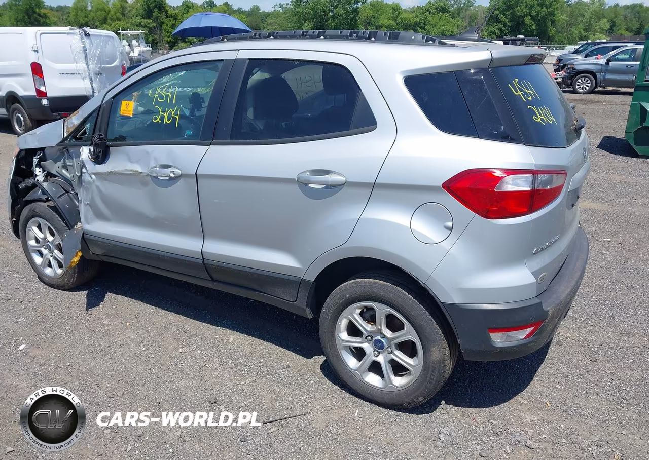2019 Ford Ecosport Se VIN:MAJ6S3GL3KC287718 - 3
