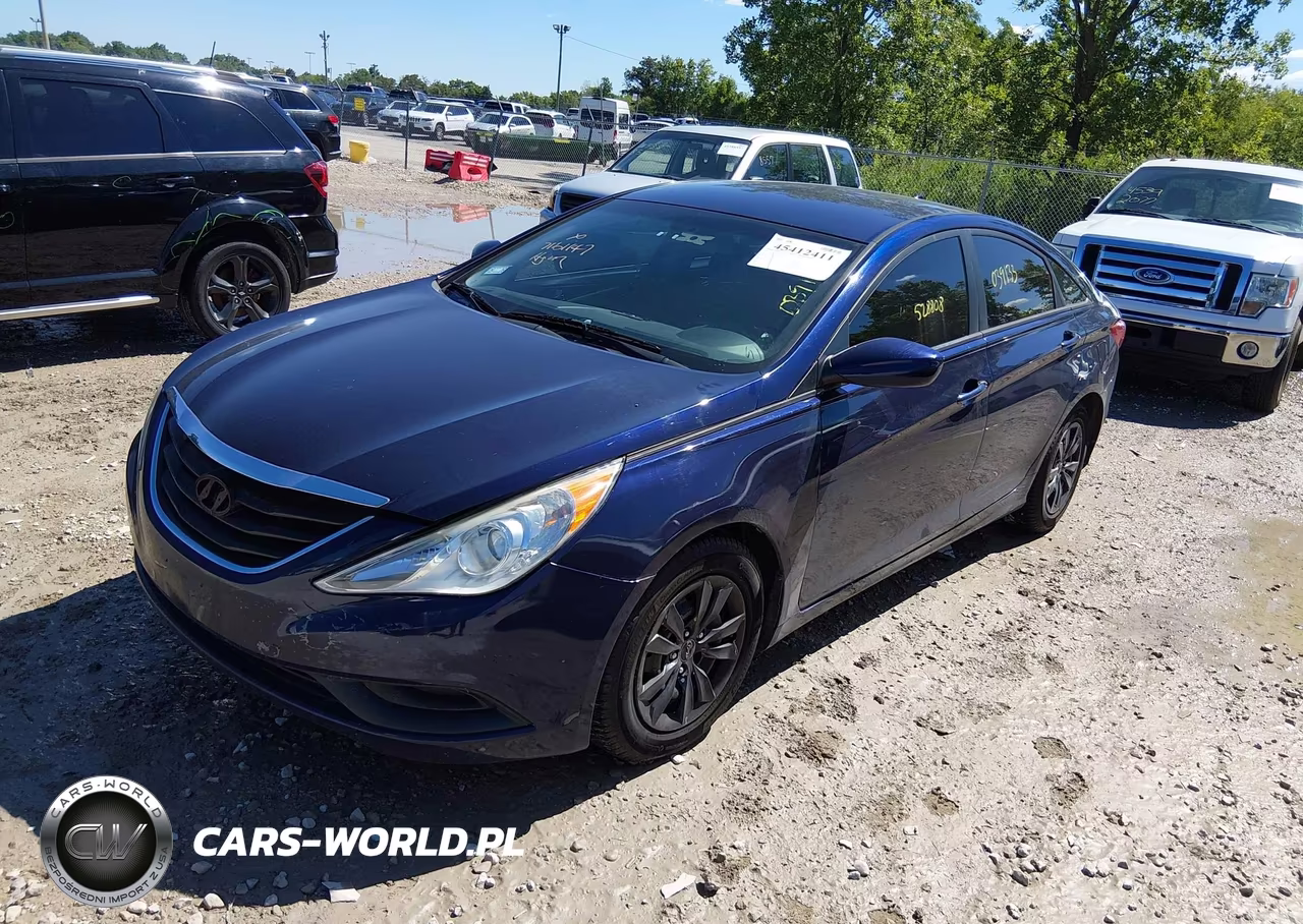 2013 Hyundai Sonata Gls VIN:5NPEB4AC0DH528808 - 2
