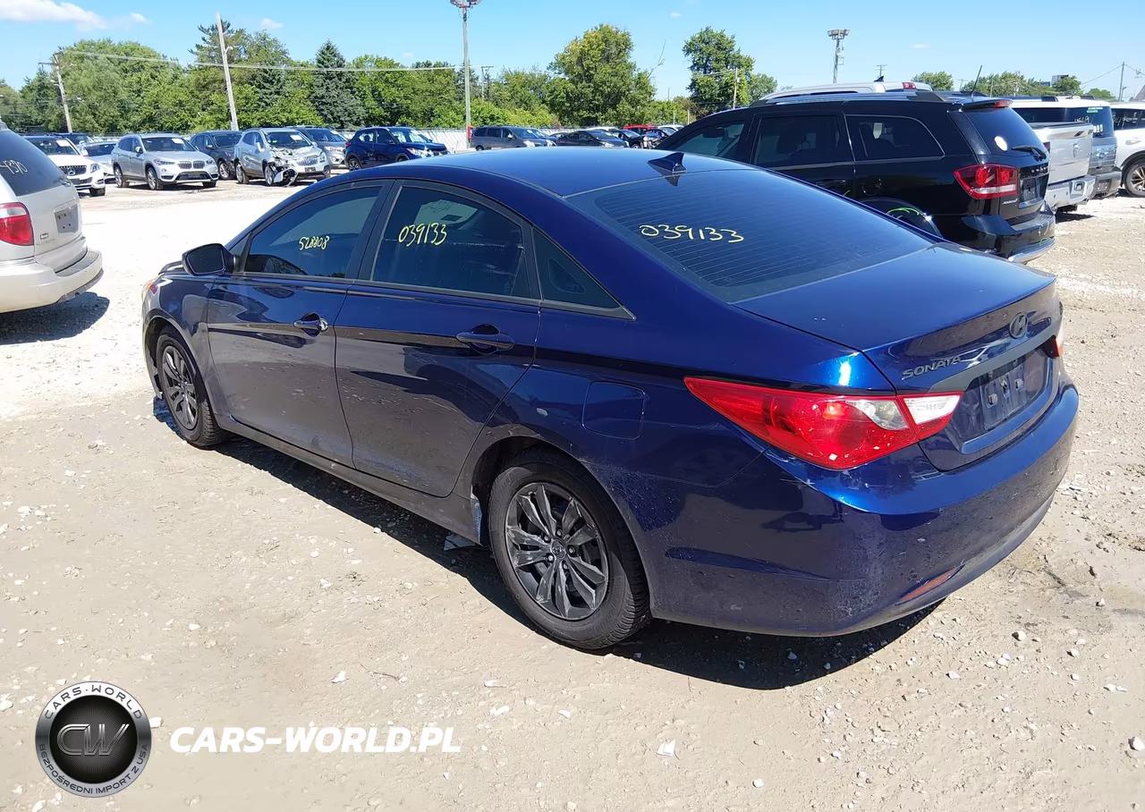2013 Hyundai Sonata Gls VIN:5NPEB4AC0DH528808 - 3