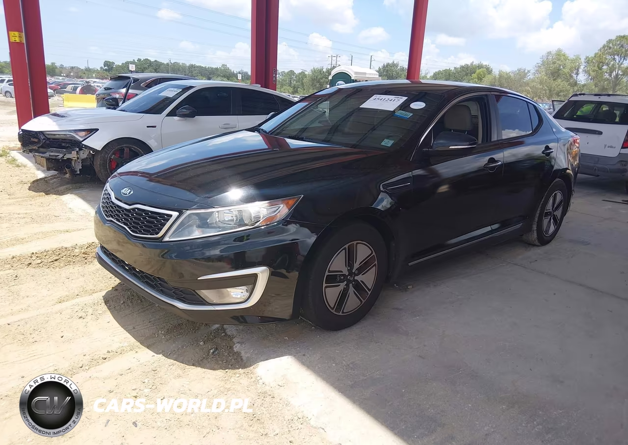 2013 Kia Optima Hybrid Lx VIN:KNAGM4ADXD5055458 - 2
