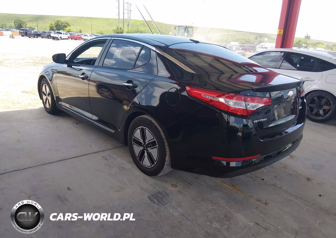 2013 Kia Optima Hybrid Lx VIN:KNAGM4ADXD5055458 - 3