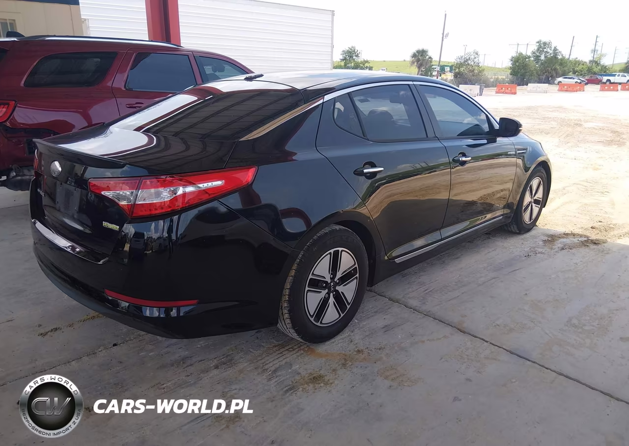 2013 Kia Optima Hybrid Lx VIN:KNAGM4ADXD5055458 - 4