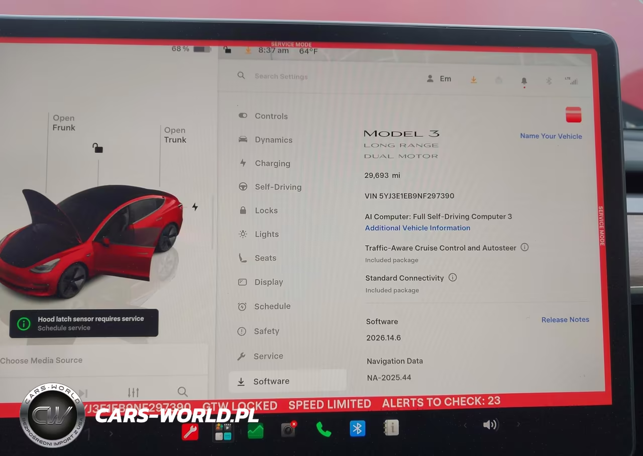 2022 Tesla Model 3 Long Range Dual Motor All-Wheel Drive VIN:5YJ3E1EB9NF297390 - 19