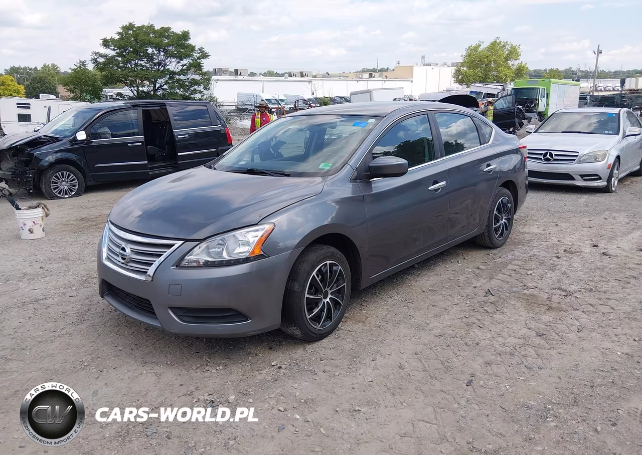 2015 Nissan Sentra Fe+ S-S-Sl-Sr-Sv VIN:3N1AB7AP9FL662824 - 2