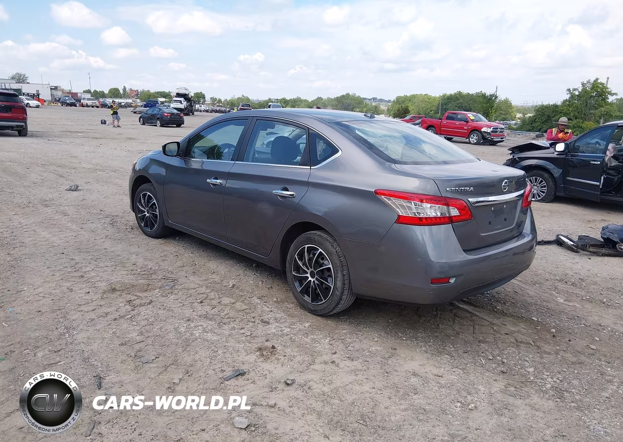 2015 Nissan Sentra Fe+ S-S-Sl-Sr-Sv VIN:3N1AB7AP9FL662824 - 3