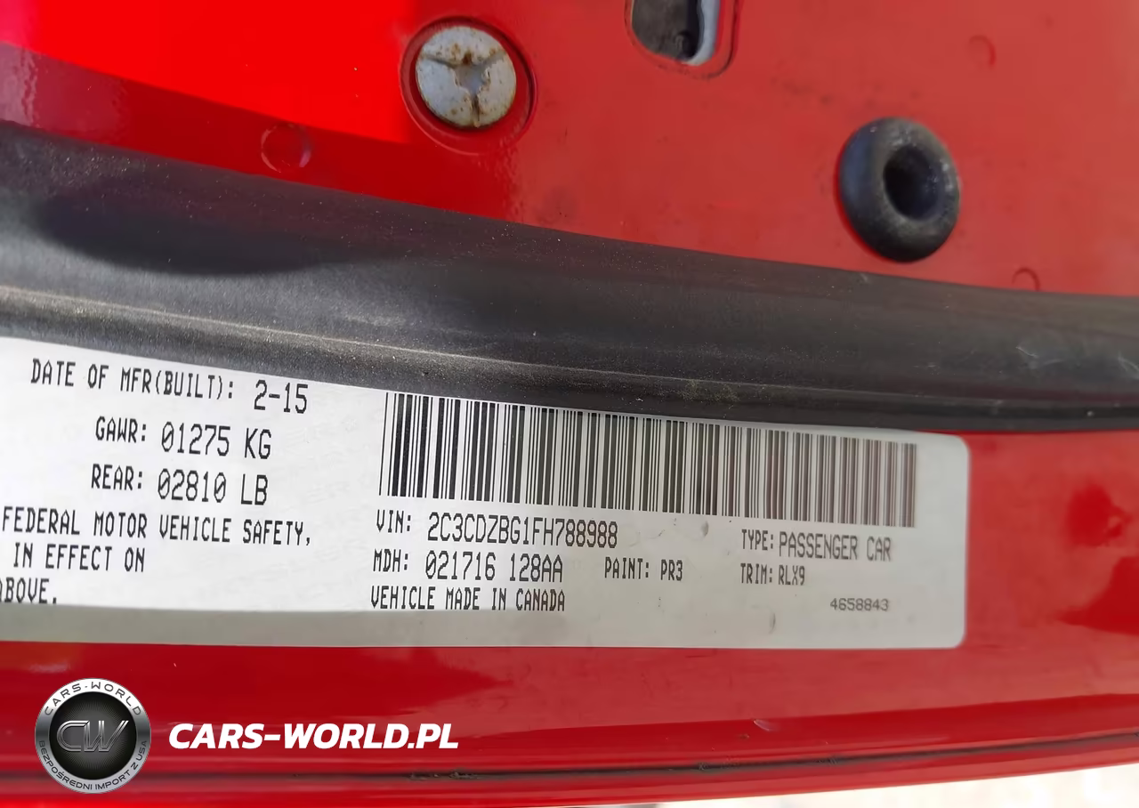 2015 Dodge Challenger Sxt Plus VIN:2C3CDZBG1FH788988 - 9