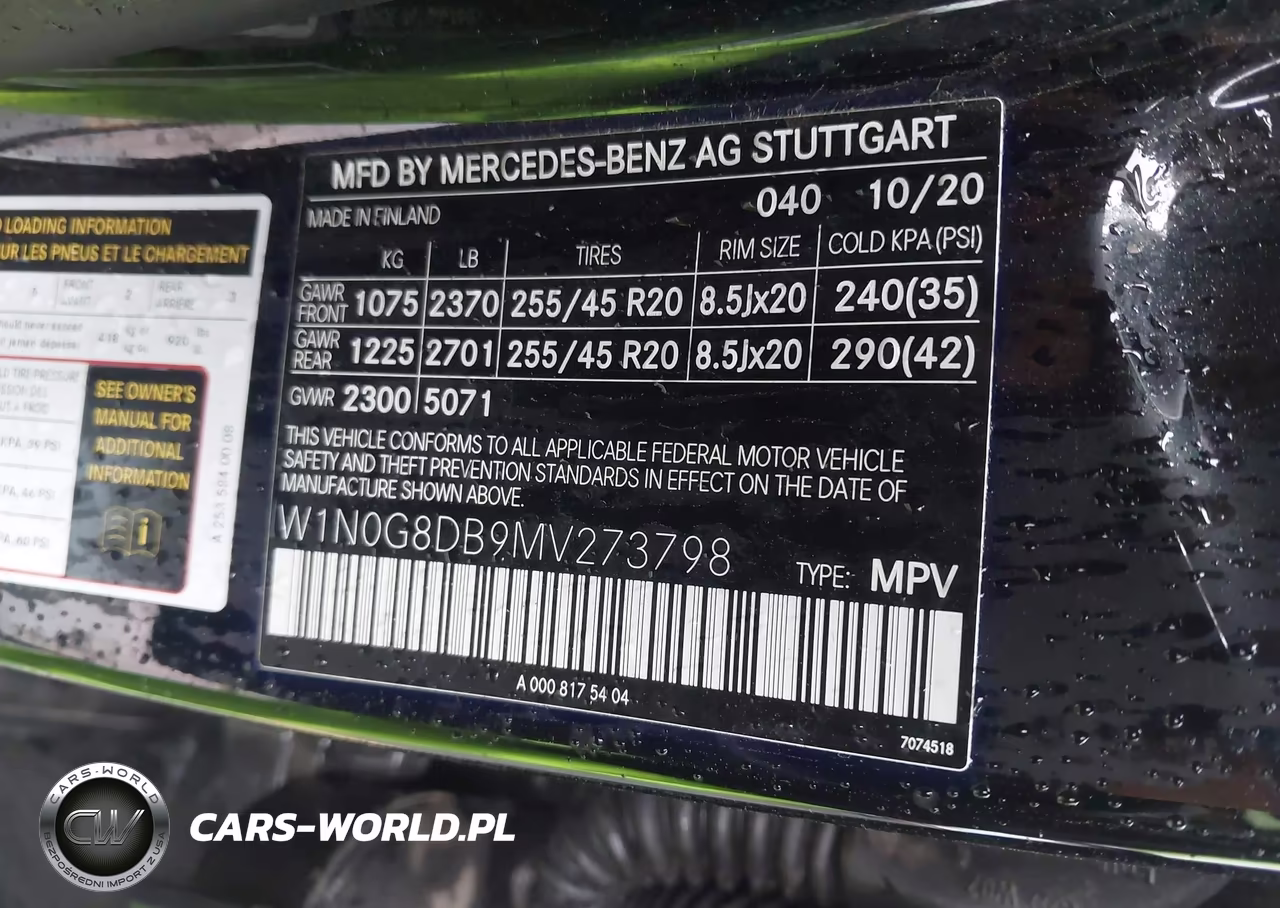 2021 Mercedes-Benz Glc 300 Suv VIN:W1N0G8DB9MV273798 - 9
