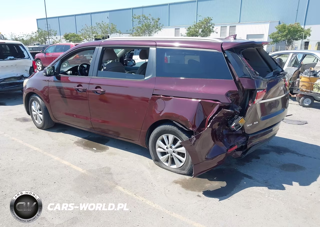 2015 Kia Sedona Lx VIN:KNDMB5C18F6059820 - 3