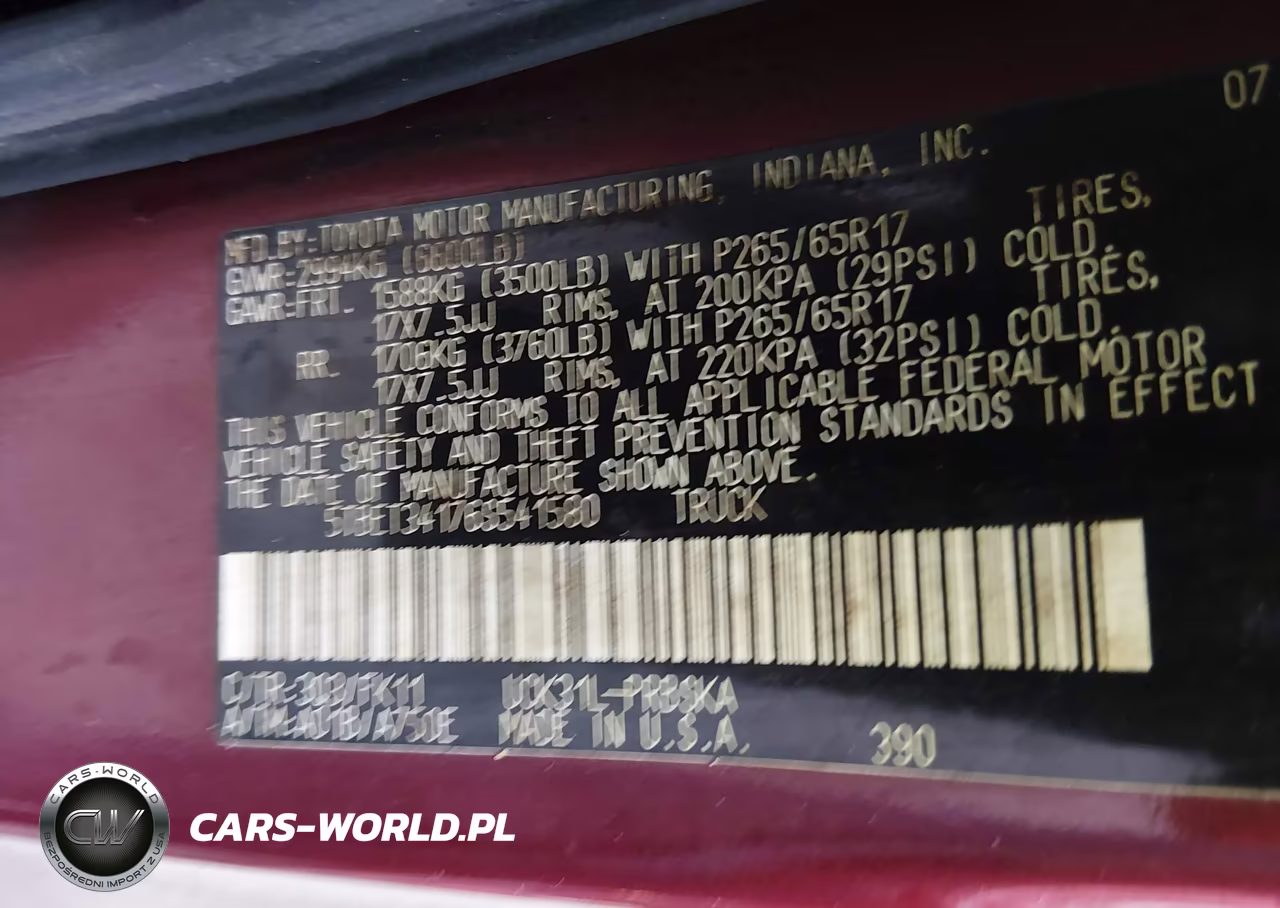 2006 Toyota Tundra Sr5 V8 VIN:5TBET34176S541580 - 9