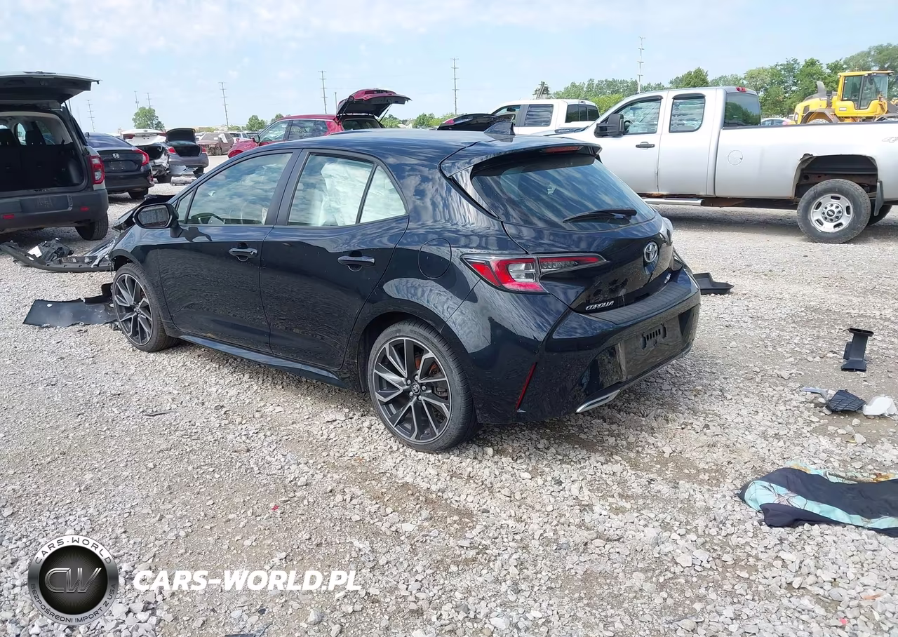 2019 Toyota Corolla Xse VIN:JTNK4RBE4K3055543 - 3