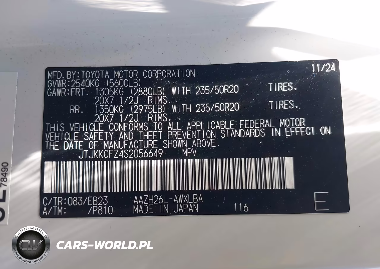 2025 Lexus Nx 450H+ F Sport Handling VIN:JTJKKCFZ4S2056649 - 9