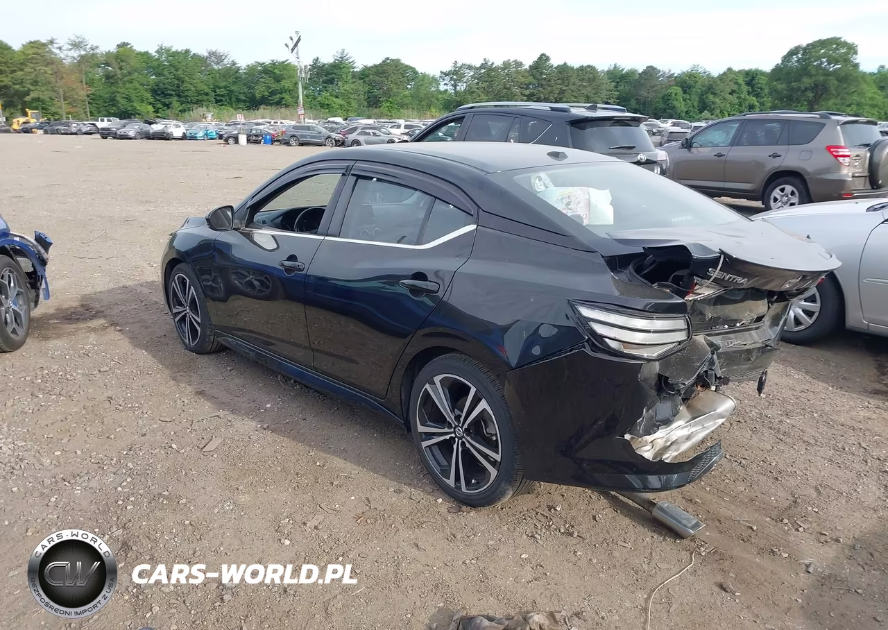 2020 Nissan Sentra Sr Xtronic Cvt VIN:3N1AB8DV8LY206313 - 3