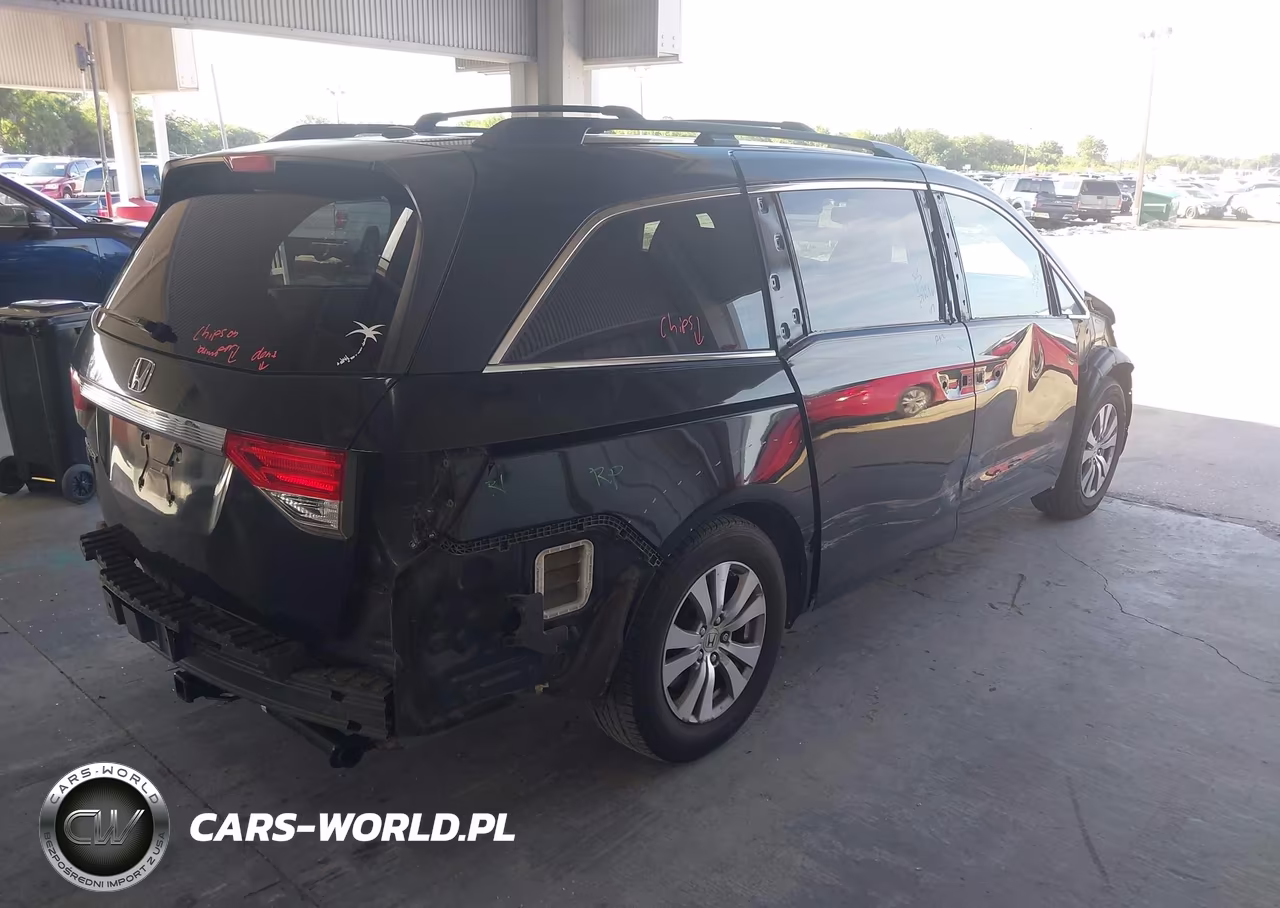 2014 Honda Odyssey Ex-L VIN:5FNRL5H67EB039911 - 4