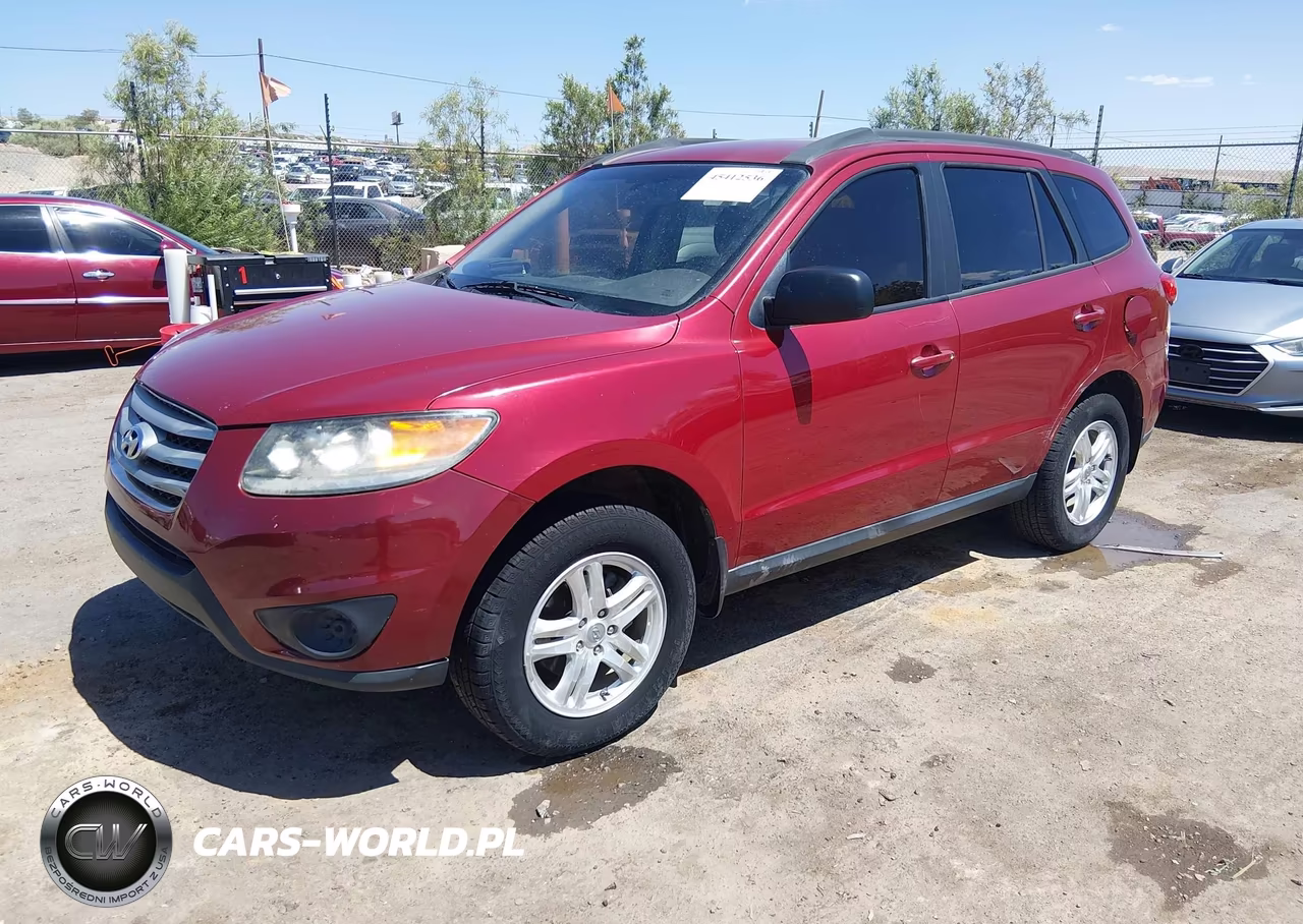 2012 Hyundai Santa Fe Gls VIN:5XYZGDAB1CG125405 - 2