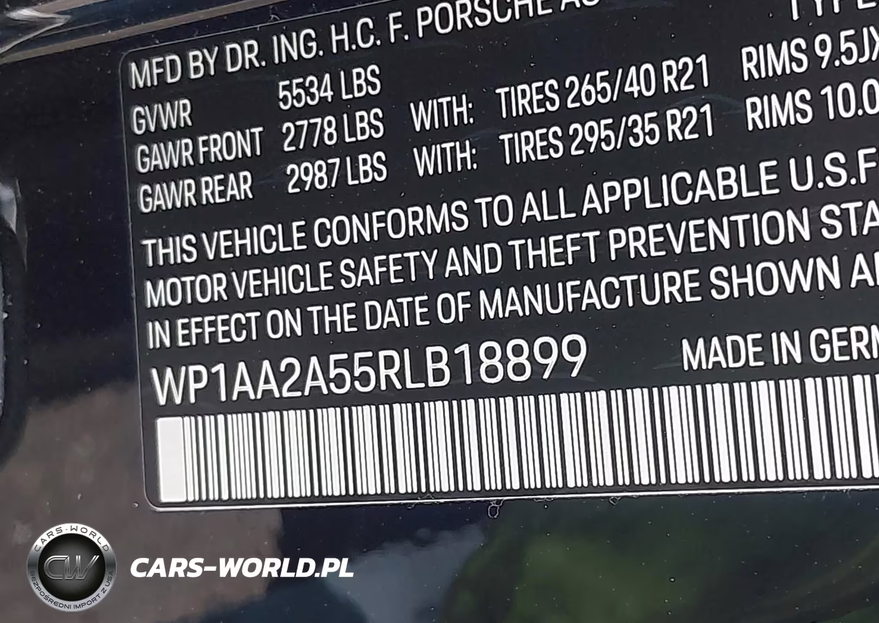 2024 Porsche Macan T VIN:WP1AA2A55RLB18899 - 9