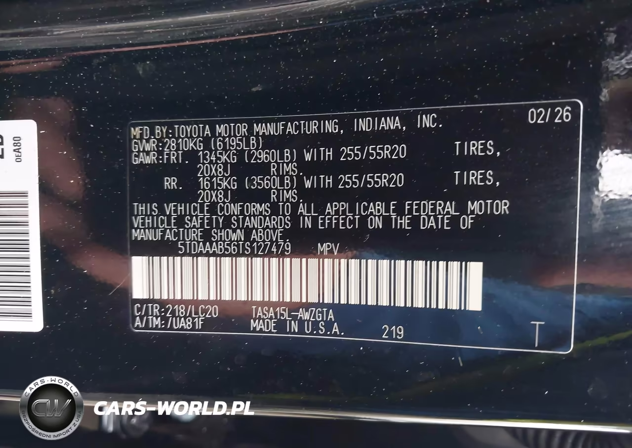 2026 Toyota Grand Highlander Limited VIN:5TDAAAB56TS127479 - 9