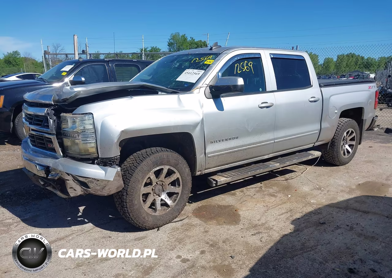 2015 Chevrolet Silverado 1500 Lt VIN:3GCUKREC0FG160564 - 2