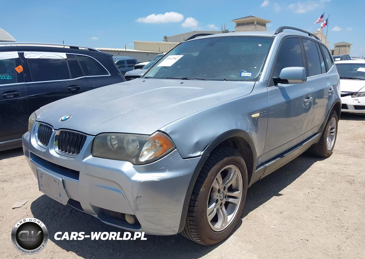 2006 BMW X3 3.0I VIN:WBXPA93486WG86038 - 2