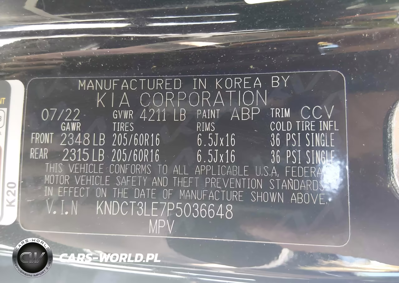 2023 Kia Niro Sx VIN:KNDCT3LE7P5036648 - 9