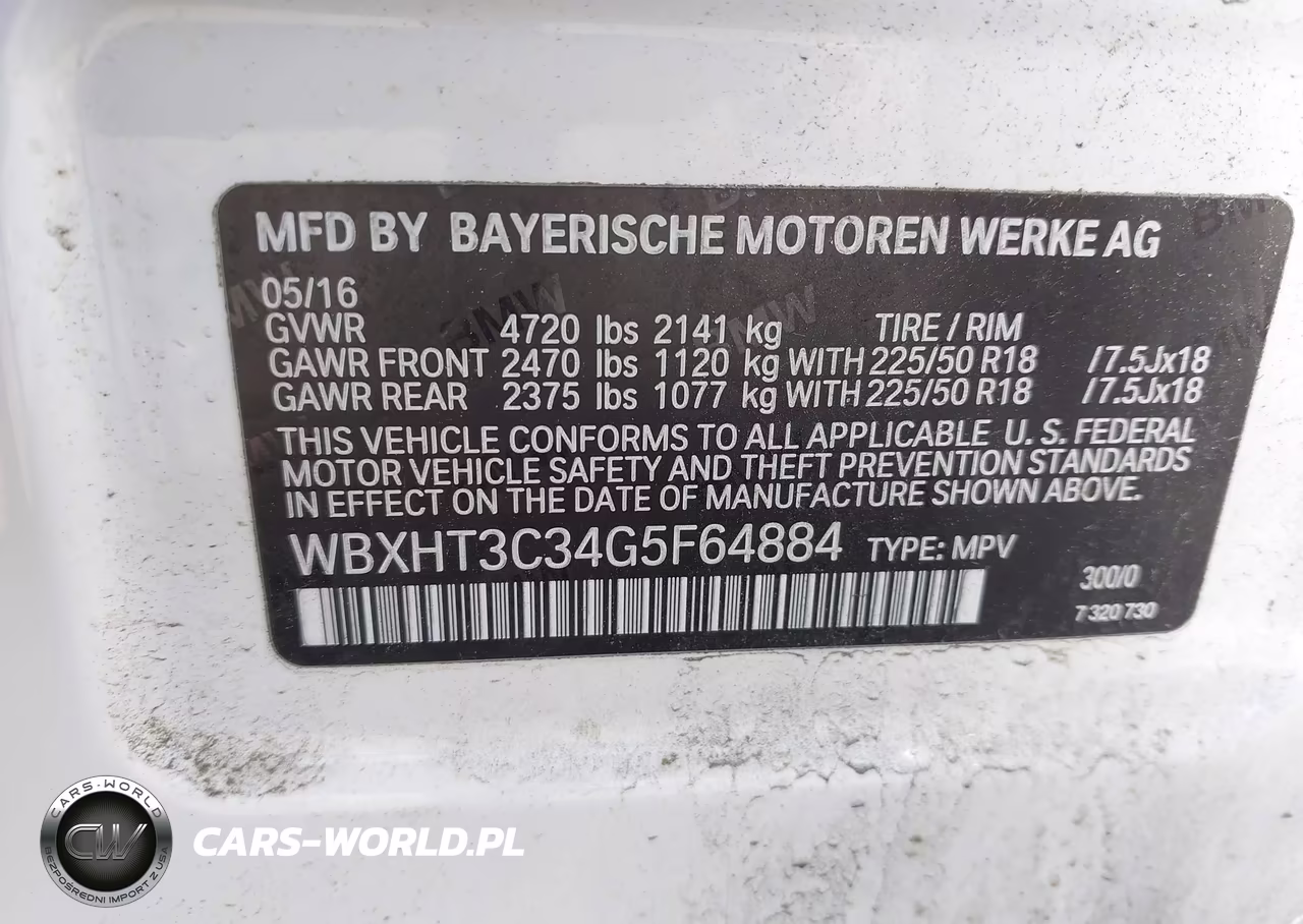 2016 BMW X1 xDrive28I VIN:WBXHT3C34G5F64884 - 9