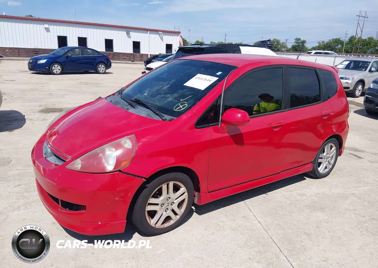 2007 Honda Fit Sport VIN:JHMGD38697S008320 - 2